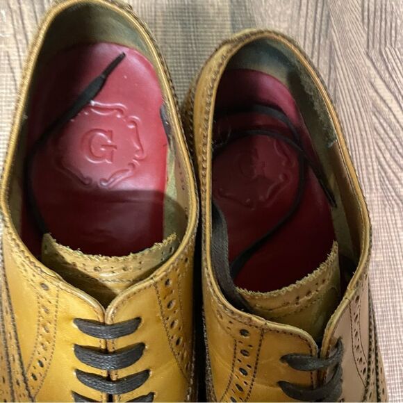 Grenson Dylan Wing Tip Oxford Brogue Leather Goodyear Welted Men’s UK 6.5 US 7.5